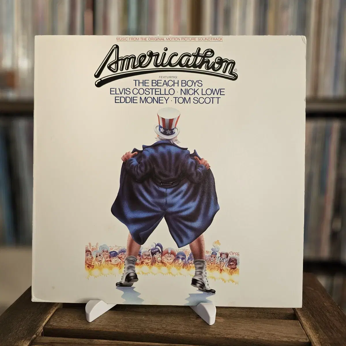 (민트급, 미국반,  영화 OST) Americathon OST LP